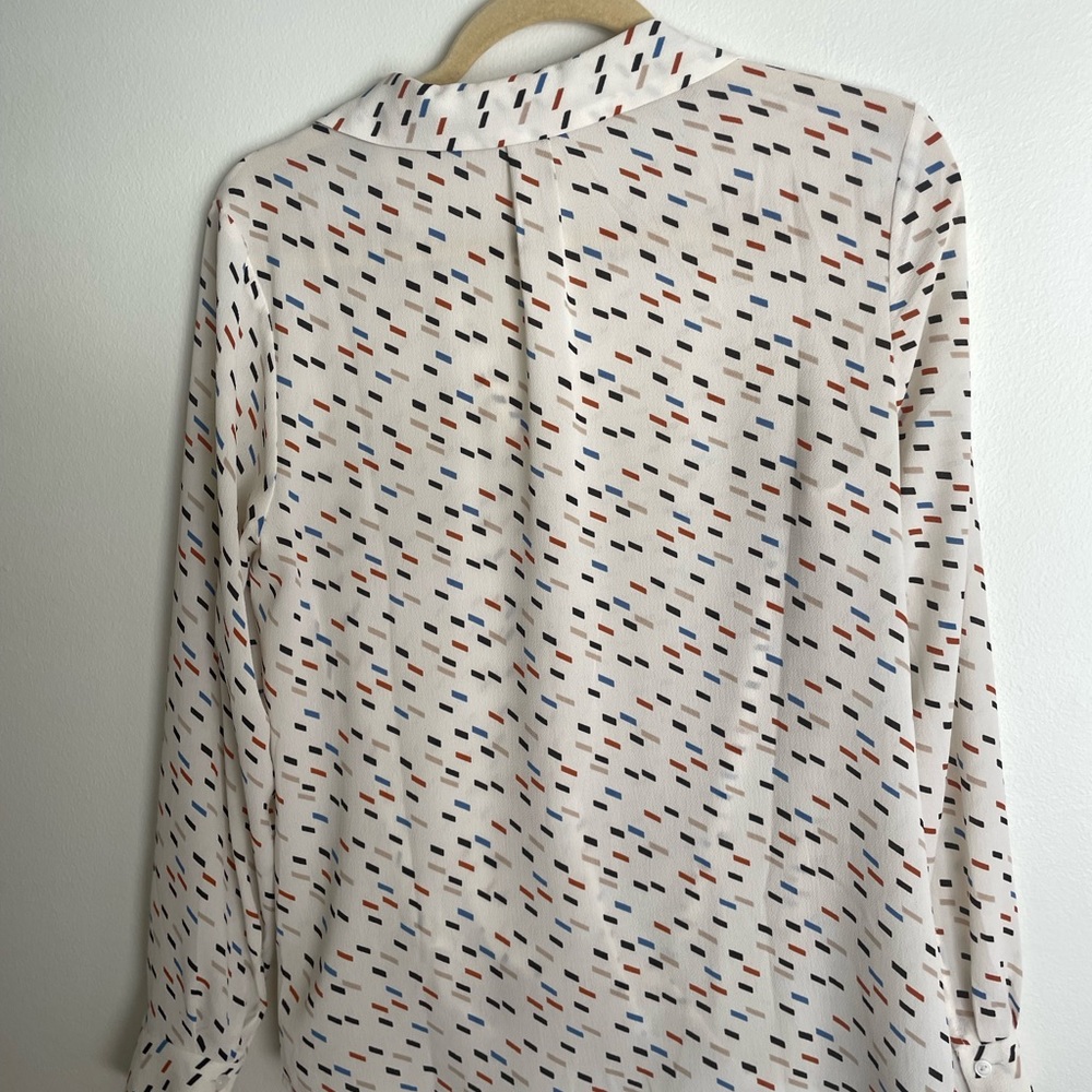 ALL IN FAVOR multi colored button down top - Picture 3 of 4
